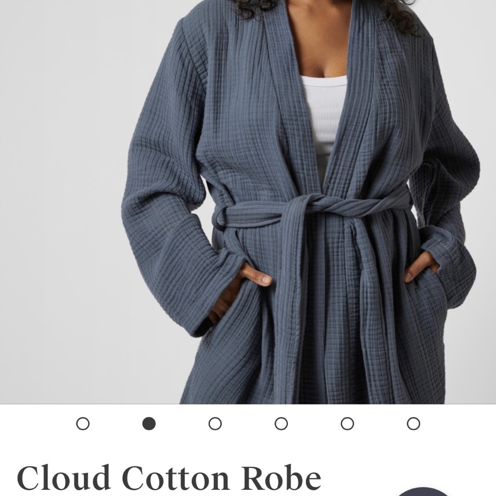 Parachute Cotton Cloud Robe - Picture 8 of 13